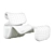 Etcetera Lounge Chair: Sleek and Modern Comfort 3D model small image 4