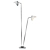 Elegant Eichholtz Asta Double Floor Lamp 3D model small image 2