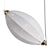 Chrysalis Brass and Steel Chandelier 3D model small image 3