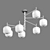Eurosvet Jar 70128/7 Ceiling Chandelier 3D model small image 3