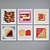 Modern Sandwich Picture Frame Set 3D model small image 3