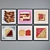 Modern Sandwich Picture Frame Set 3D model small image 4