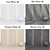 Modern Sandstone Collection: Beauty Gray, Way Shine, Core White, Prospect Beige 3D model small image 2