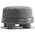 Luxurious Nomad Pouf: Velvet & Leather 3D model small image 3