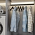 Laundry Essentials Set: GE Washer & Dryer, Maytag Iron, Laurastar Ironing Board 3D model small image 4