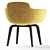 Elegant Danae Dining Chair: 2017 Version 3D model small image 3