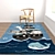 Versatile Set of 8 Rugs 3D model small image 5