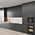 Modern Kitchen: Easy Edit & Color Change 3D model small image 8