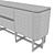 Elegant Mumbai Sideboard - Art. FFU280023AAA 3D model small image 7