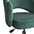 Cleo Ergonomic Office Chair 3D model small image 3