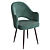 Cleo Grace Metal Om: Stylish and Comfortable Chair with Metal Legs 3D model small image 1