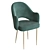 Cleo Metal-Light Upholstered Chair 3D model small image 1