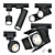 Global Track Lights: Versatile Lighting Solution 3D model small image 6