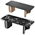 Barry Dining Table - Stylish and Versatile 3D model small image 2