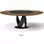 Virtuos D2: Stylish Round Table 3D model small image 3