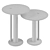 Carpanese Home ATHENA | Modern Bronze Side Tables 3D model small image 2