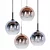 Modern Nordic LED Glass Pendant Lamp 3D model small image 1