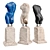 Elegant Eros Torso Pedestal 3D model small image 1