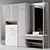 Modern Bathroom Console: №15 3D model small image 4