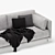 Elegant DItre Italia Krisby Sofa 3D model small image 3