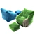 Cozy Comfort: Bean Bag Icon Milano 3D model small image 3