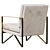 Modern Kenzie Chair: Sleek and Stylish 3D model small image 5
