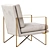 Modern Kenzie Chair: Sleek and Stylish 3D model small image 6
