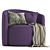 Cosy Retreat Armchair 3D model small image 1