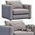 Stylish Finnala Armchair by Ikea 3D model small image 6