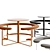 Corona7 Picnic: Ultimate Outdoor Seating 3D model small image 2