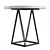 Modern Marble Pedestal Dining Table 3D model small image 3