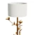 Gilded Beauty Floor Lamp 3D model small image 3