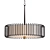 Elegant Wickwire Chandelier 3D model small image 1