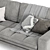 PIERRE Duvivier Canapes Sofa 3D model small image 4