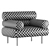 Sleek Armchair Design: Armchair By DesignByThem 3D model small image 3