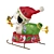 Santa Snoopy Christmas Statue 3D model small image 2