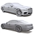 Luxury Reimagined: Bentley Flying Spur 3D model small image 7