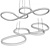 Sleek LED Pendant Light - Modern Simplicity 3D model small image 2