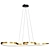 Sleek LED Pendant Light - Modern Simplicity 3D model small image 4