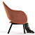 Maul Lounge Chair: Modern Elegance for Ultimate Comfort 3D model small image 2