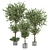 Ferm Living Bau Pot Large - Set 165: Stylish Indoor Plants 3D model small image 1