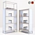 Modern Nea Bookcase: Stylish and Functional 3D model small image 2