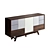 Elegant Walnut Sideboard: Stonebutterfly 3D model small image 1