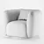 Roxy Swivel Chair: Sleek and Stylish Design 3D model small image 6