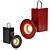Elegant Minibox Wall Lamp 3D model small image 8
