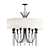 Elegant Jenkins Damaris Chandelier 3D model small image 1