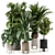 Ferm Living Bau Pot Large - Set of Indoor Plants 3D model small image 1