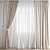 Premium 3D Curtain Model 3D model small image 1