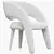 Greenapple Modern Armchair: Handcrafted Elegance 3D model small image 2