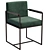 Sleek Chair Rider by Meridiani (2 Color Options) 3D model small image 1